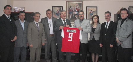 Beldbispor Başkana Ziyaret