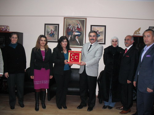TÜRK HAVA KURUMU YÖNETİMİNDEN İSPİRLİYE ZİYARET