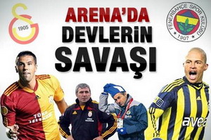 Arena'da ilk derbi