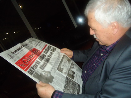 Gülerce Gazetemizi de inceledi