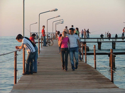 İskeleler halka açıldı