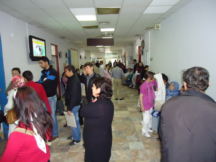 Hastanesini Teğet Geçti