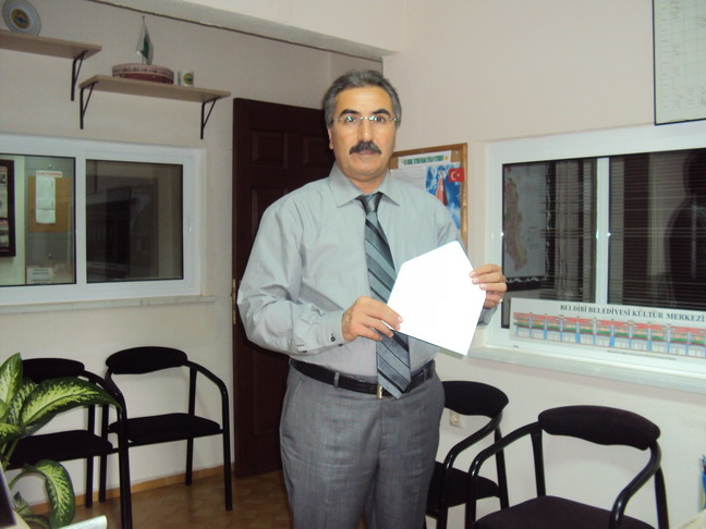 İspirli'den mektup var