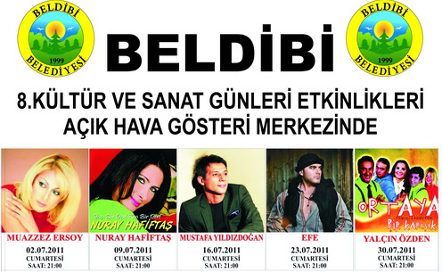 beş hafta boyunca devam edecek