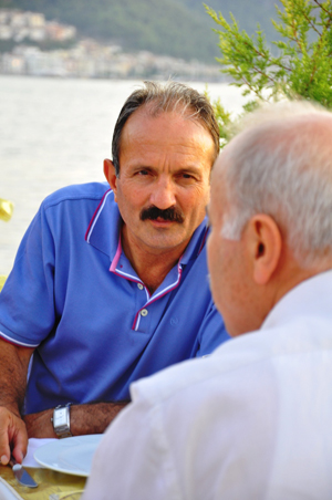 Behçet Saatcı ve Ali Boğa yemekte bir araya geldi.