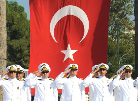 19 Eylül Gaziler Günü, Marmaris'te düzenlenen törenle kutlandı.