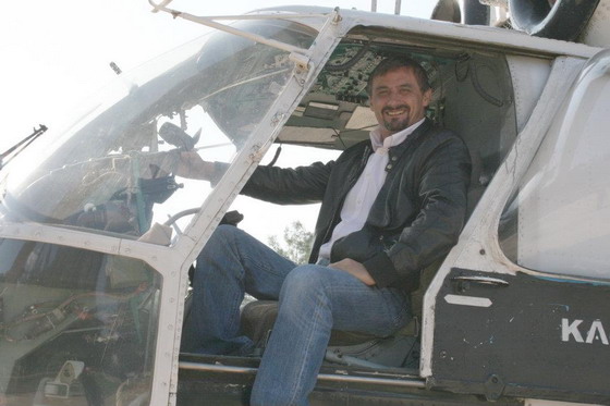 Yangın Helikopteri Bu Kez Gazeteciler İçin Uçtu