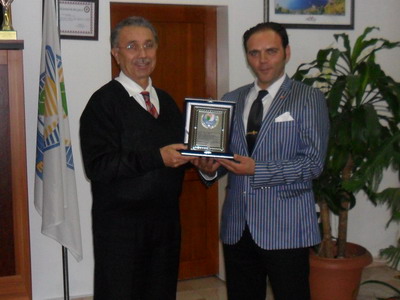 ERENden Yaşar Yiğite Plaket.