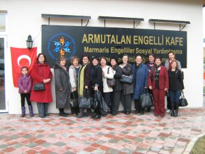 Engelli Kafe'yi ziyaret