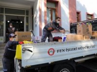 Menteşe’de Toplanan Yardımlar İzmir’e Doğru Yola Çıktı