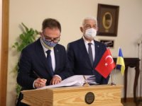 Ukrayna Antalya Konsolosu’ndan Başkan Gürün’e Ziyaret