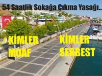 56 saat sürecek kısıtlamada neler serbest, kimler muaf ?