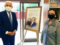 Türkiye’nin İlk Kadın Valisi Lale Aytaman Başkan Gürün’ü Ziyaret Etti