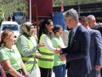 Marmaris Belediye Başkanı Mehmet Oktay, Personelle Bayramlaştı