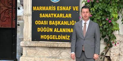 Marmaris Esnaf ve Sanatkarlar Odası Düğün Alanı Hizmete Girdi