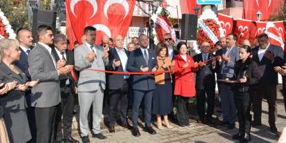 MHP KÖYCEĞİZ İLÇE BAŞKANLIĞI YENİ HİZMET BİNASI AÇILDI