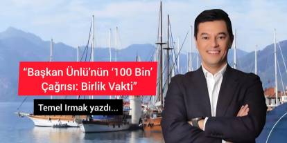 “Başkan Ünlü’nün ‘100 Bin’ Çağrısı: Birlik Vakti”