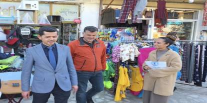 Ünal Yıldız, Esnaf Odası Seçim Çalışmalarını Armutalan’da Sürdürdü