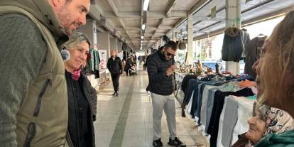 AK Parti Marmaris İlçe Teşkilatı’ndan Hanımeli Pazarı’na Ziyaret