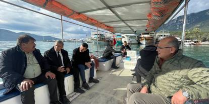 Yozgatlı Belediye Başkanları Akyaka’da Ağırlandı