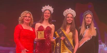 Türkiye Güzeli Sibel Kaçan Gürcistan’da Birinci Oldu