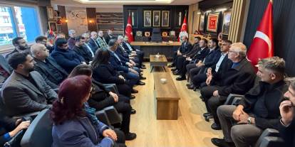 AK Parti Muğla İl Teşkilatından MHP Muğla İl Başkanlığı’na Ziyaret