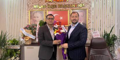 Milas’ta Birlik Ruhu: AK Parti Muğla Teşkilatından Anlamlı Hayırlı Olsun Ziyareti