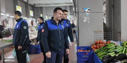 PAZARLARDA DENETİMLER SÜRÜYOR