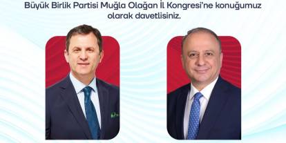 BBP Muğla İl Kongresi 1 Şubat’ta Yapılıyor