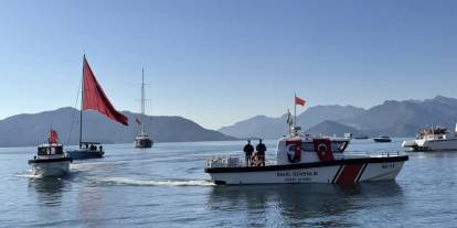 Atatürk'ün Marmaris'e gelişinin 91. yıl dönümü törenlerle anıldı