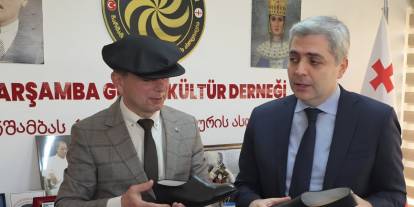 Çarşamba Gürcü Heyeti Ağırladı
