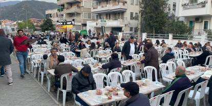 Marmaris Ordulular Derneği İftar Programı Düzenledi