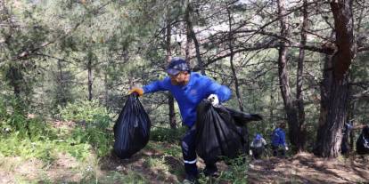 ARMUTALAN SEYİR TEPESİNDE KAPSAMLI TEMİZLİK