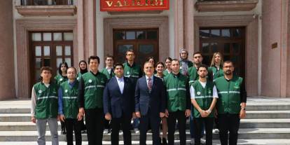 Genç Yeşilay’dan Vali Akbıyık’a Ziyaret