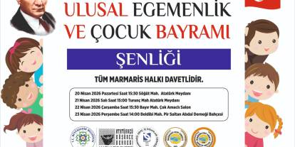 Marmaris’te 23 Nisan Coşkusu Mahallelere Taşınıyor