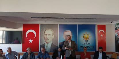 AK Parti Marmaris İlçe Teşkilatı Mayıs Ayı Daraltılmış İlçe Danışma Toplantısını Gerçekleştirdi