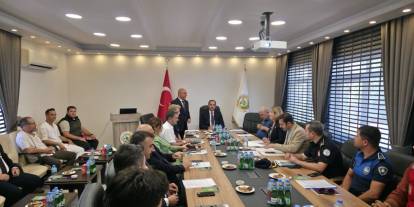 Marmaris’te Orman Yangınlarıyla Mücadele Komisyonu Toplandı