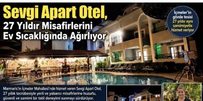 Sevgi Apart Otel, 27 Yıldır Misafirlerini Ev Sıcaklığında Ağırlıyor