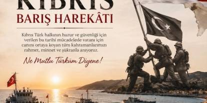 Marmaris Kaymakamı Nurullah Kaya'dan 20 Temmuz Kıbrıs Barış Harekâtı'nın 52. Yıl Dönümü Mesajı