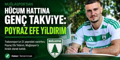 Muğlaspor'dan Hücum Hattına Genç Takviye: Poyraz Efe Yıldırım