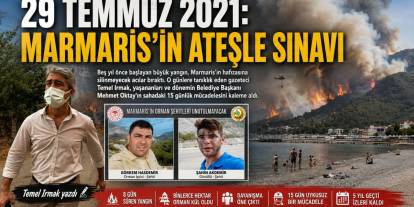 29 Temmuz 2021: Marmaris'in Ateşle Sınavı