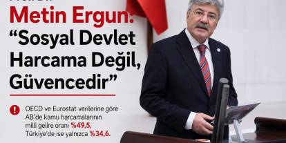 Prof. Dr. Metin Ergun: "Sosyal Devlet Harcama Değil, Güvencedir"