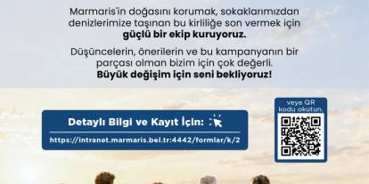 MARMARİS’TE ÇEVRE İÇİN YENİ PROJE: İZMARİT SAVAŞÇILARI SAHAYA İNİYOR