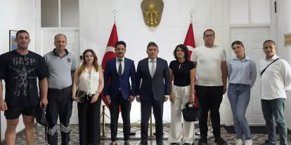 Marmaris Gençlik Derneği’nden Kaymakam Kaya’ya Ziyaret
