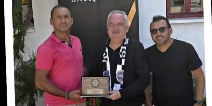 Marmaris Belediyesi Spor Kulübü’nden Muzaffer Özlü’ye Teşekkür