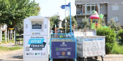 MARMARİS’TE GERİ DÖNÜŞEN ATIKLAR MAVİ KONTEYNERLERDE TOPLANACAK