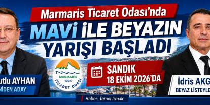 Marmaris Ticaret Odası’nda Mavi ile Beyazın Yarışı Başladı