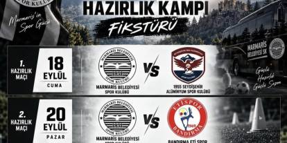 Marmaris Belediyesi Spor Kulübü Afyon Kampına Başladı: 3 Hazırlık Maçı Oynayacak