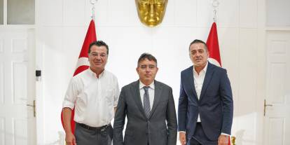 İDRİS AKGÜL’DEN KAYMAKAM KAYA’YA NEZAKET ZİYARETİ