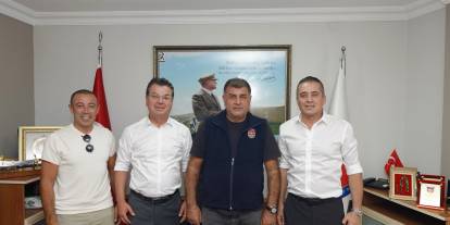 İdris Akgül’den Şoförler Odası’na Ziyaret